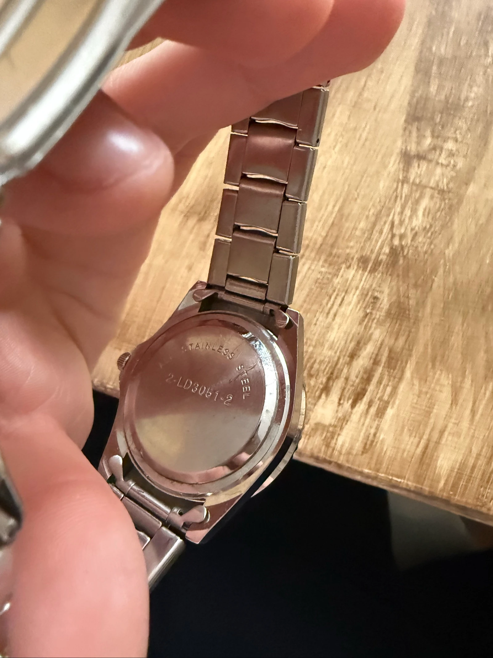 Men's auriol black and silver watch – photo 6